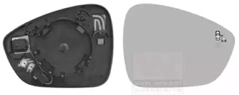 VAN WEZEL 0979838 -  Зеркальное стекло, наружное зеркало